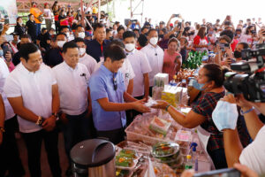 Marcos assures steady supply of food products