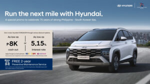 HMPH celebrates 75th anniversary of Philippine&South Korean ties through Hyundai Stargazer promo