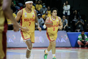 Mapua star Escamis dodges question on final year of play
