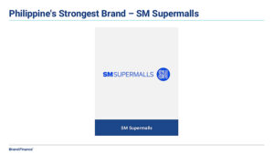 SM Supermalls named Philippines’ Strongest Brand