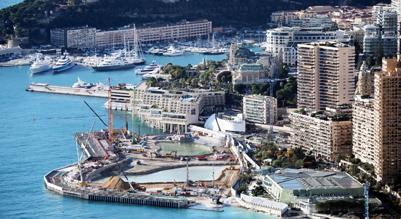 construction site Monaco