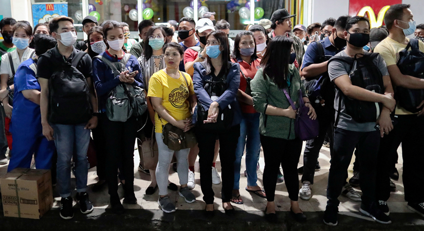 face mask Quezon City coronavirus