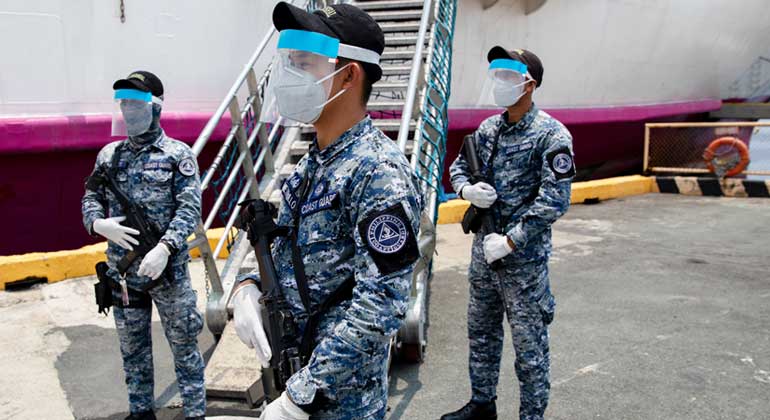 Philippine Coast Guard-ppe-reuters