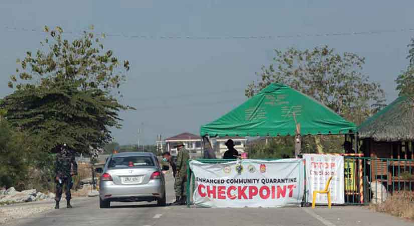 checkpoint quarantine coronavirus