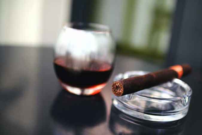 cigar wine