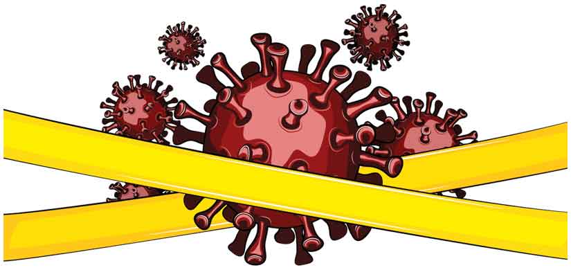 COVID-19 coronavirus strap