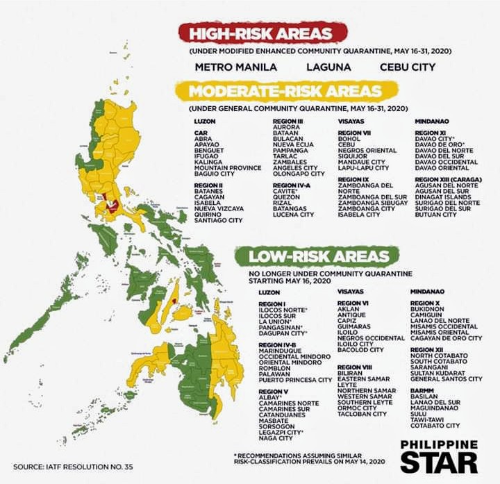 Modified ECQ until May 31 for NCR, Laguna, Cebu City – Palace ...