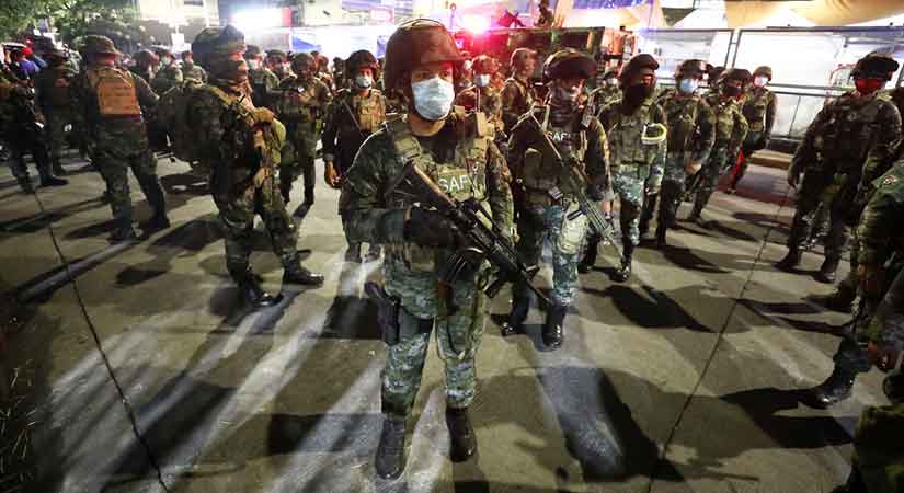 Philippine National Police (PNP)-Special Action Force (SAF) coronavirus