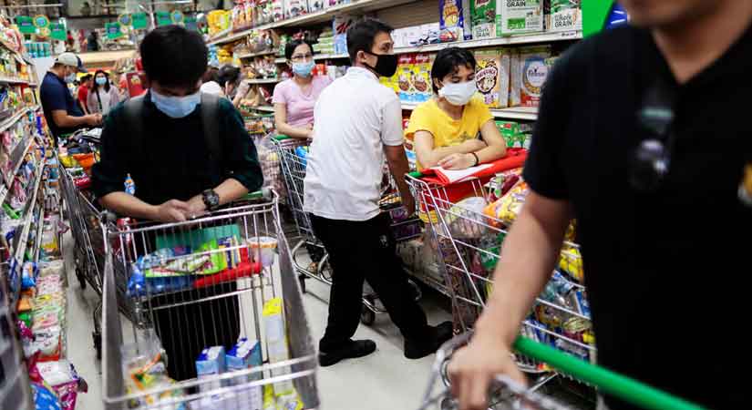 supermarket coronavirus