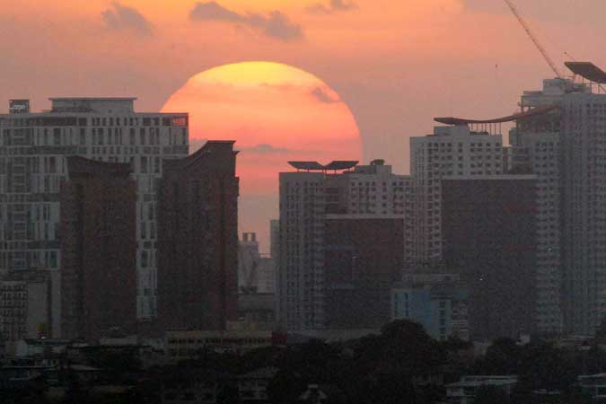 sunset-skyline