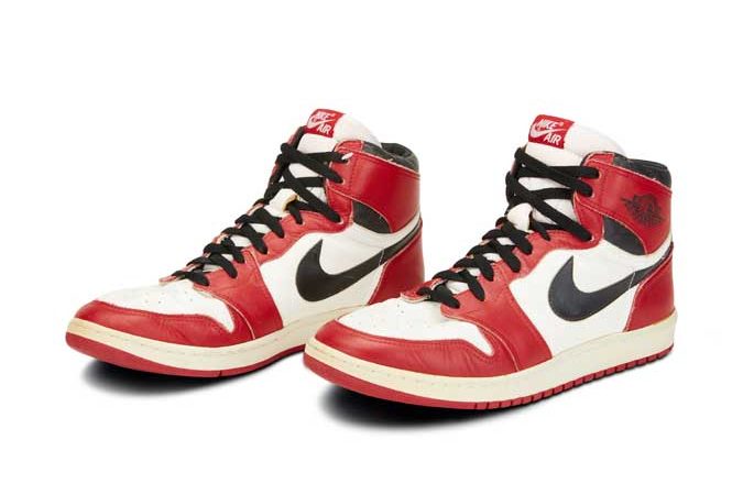 Sneakers from Michael Jordan’s rookie season up for sale at Sotheby’s ...