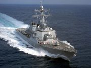 China says US threatening peace as warship transits Taiwan Strait