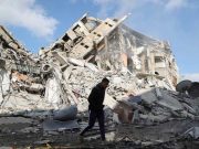 UN agency warns displaced Gazans face floods, as emergency supplies blocked