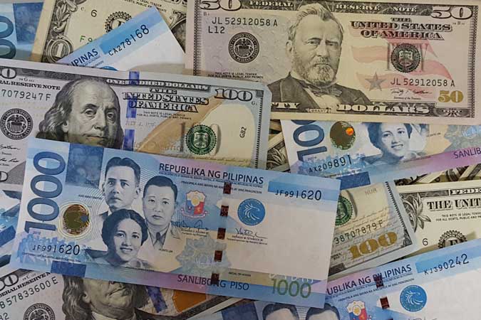 Peso-dollar-currency
