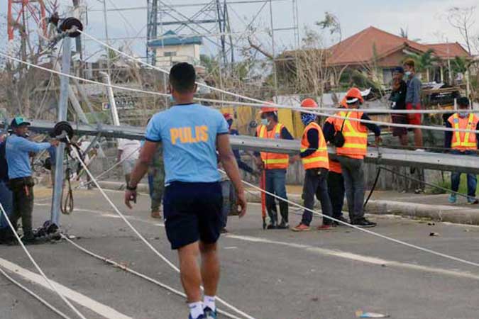 Typhoon-aftermath
