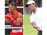Boxer Eumir Felix Marcial and golfer Juvic Pagunsan begin Tokyo Olympic bids