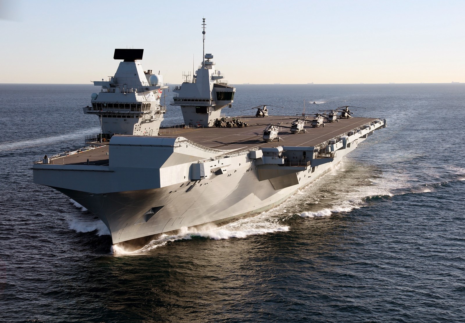 HMS QUEEN ELIZABETH ARRIVES IN GIBRALTAR FOR FIRST OVERSEAS VISIT
