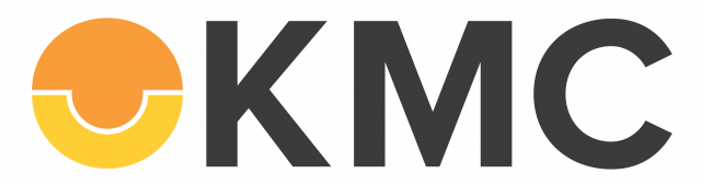KMC Black Font Logo