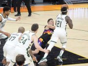 Bucks a win away from NBA crown Timely swipe
