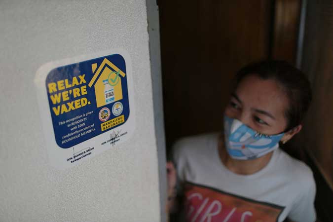 vaxed sticker