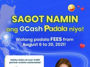 GCash waives Padala fees this ECQ, from Aug. 6 to 20