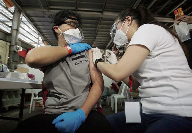 vaccinated