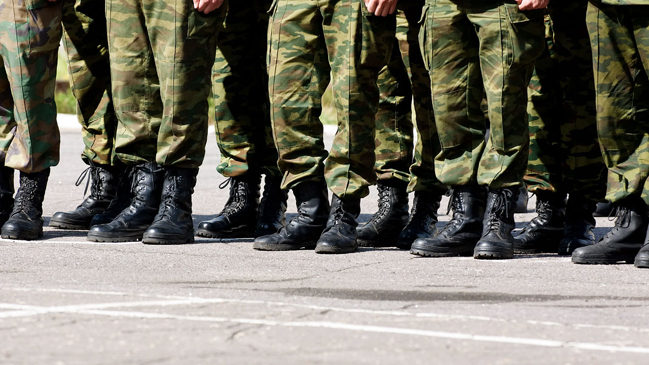 Military-feet