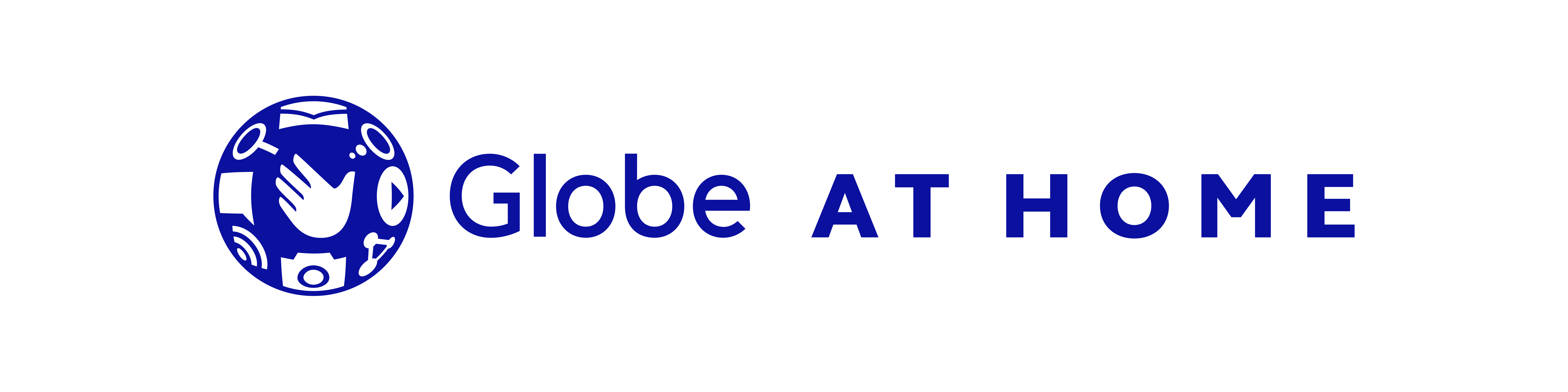 1L GLOBE AT HOME LOGO 2D - BLUE