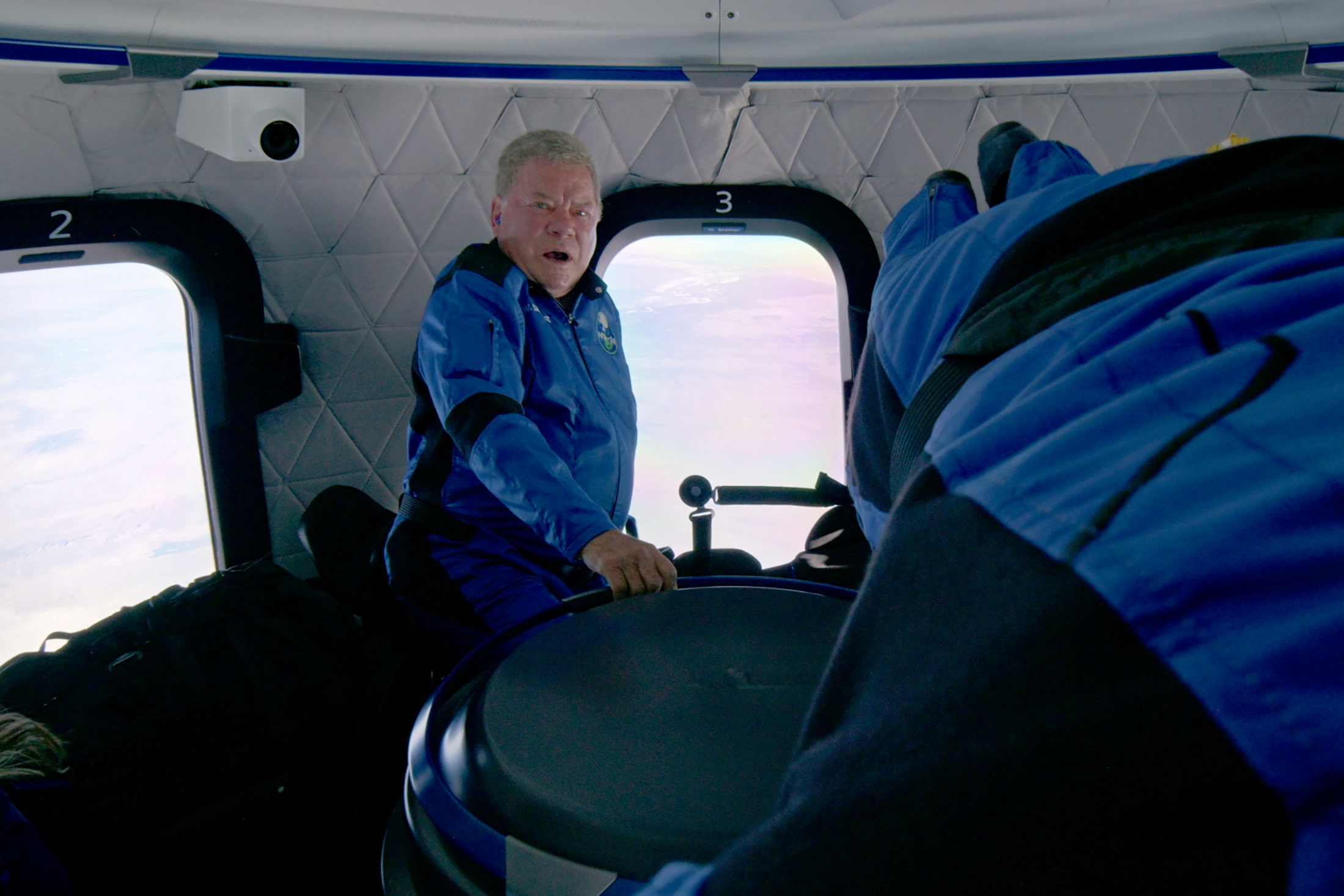 Star Trek actor William Shatner experiences weightlessness on Blue Origin's NS-18 suborbital flight mission