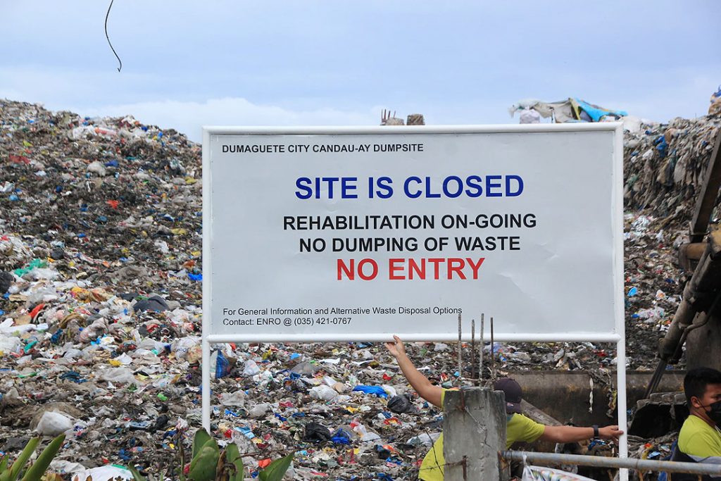 DENR says rehabilitation of closed dumpsites now in the hands of local