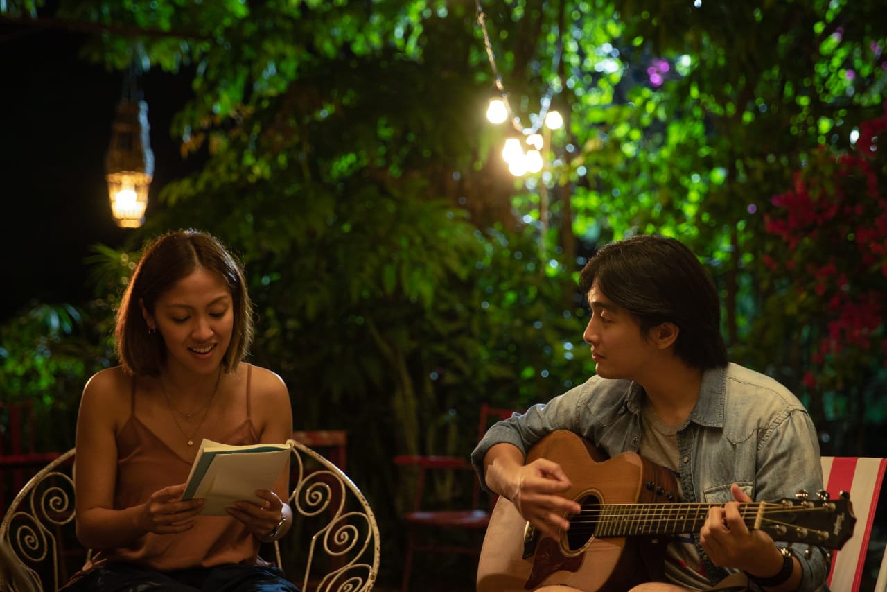Gab Pangilinan as Sab and Mike Shimamoto as Iggy in Still