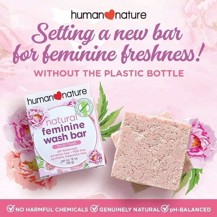 Human Heart Nature_Feminine Wash Bar 1