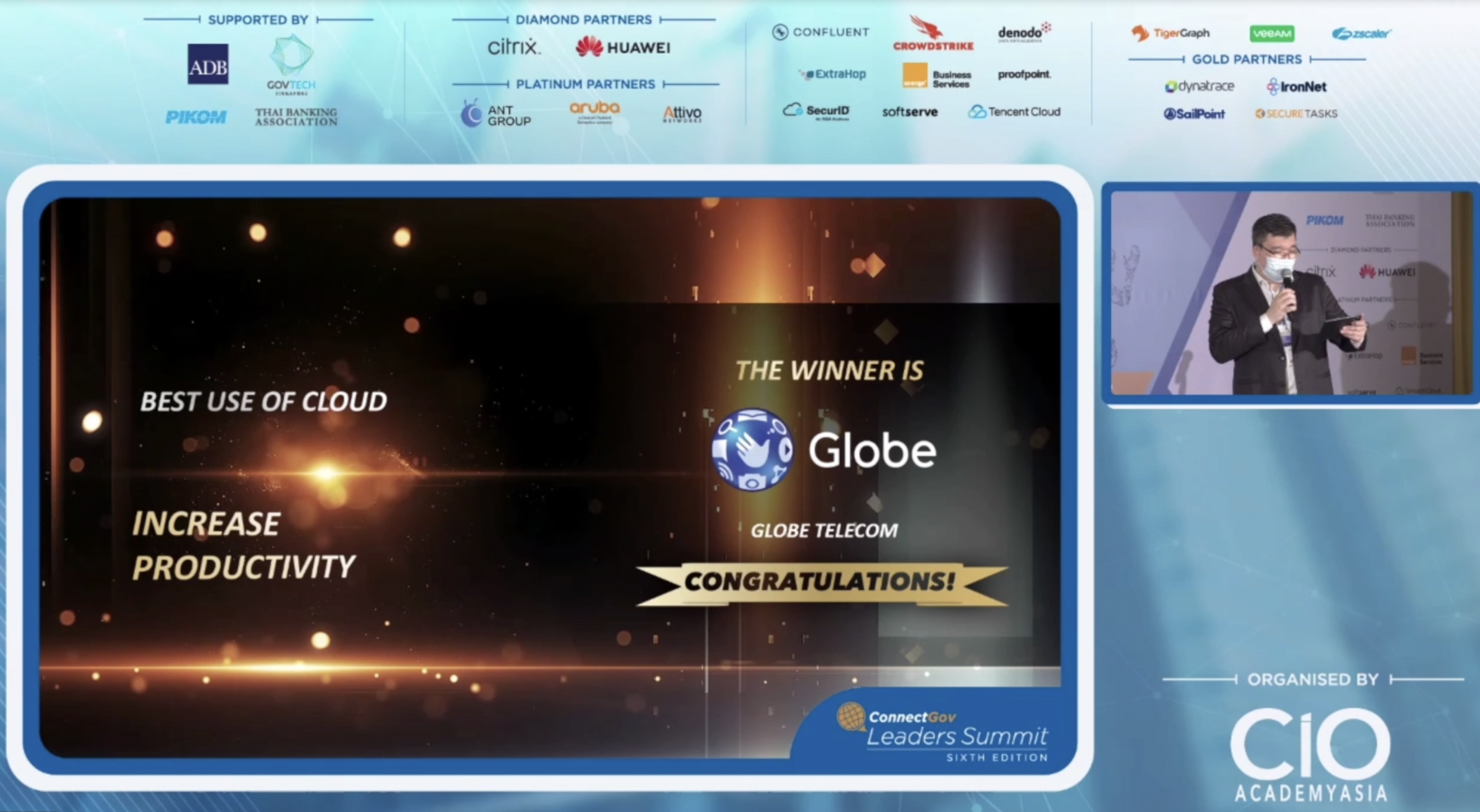 INSPIRE Tech Awards 2021 - Globe
