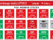 How PSEi member stocks performed — November 29, 2021