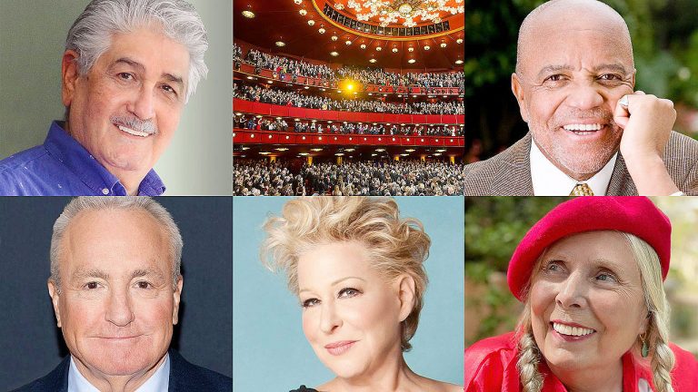 Biden fetes Midler, Mitchell at Kennedy Center Honors