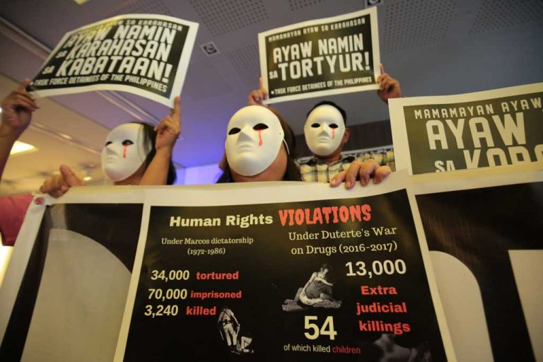 Local rights groups upset as violations glossed over in Marcos-Biden ...