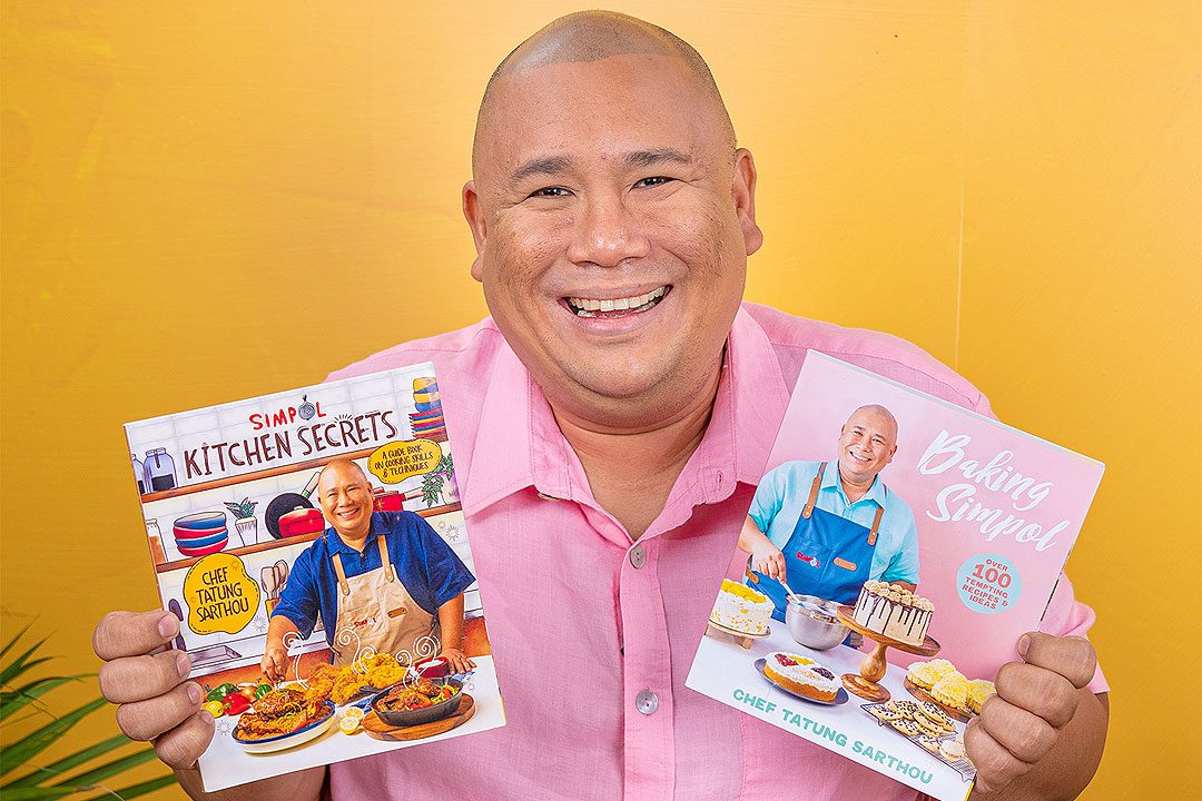 Chef Tatung with Books