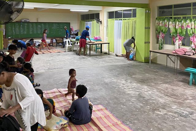 Odette-evacuationcenter-Palawan-TAYTAY-MDRRMC