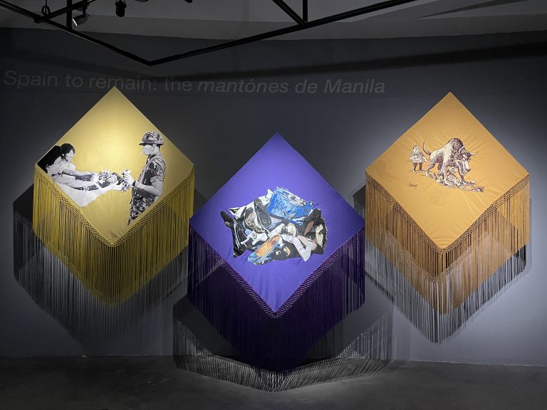 History without text: Telling stories through embroidery, botany and medals