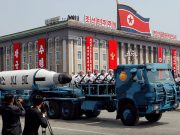 North Korea fires missiles into sea amid talks of limiting US military role