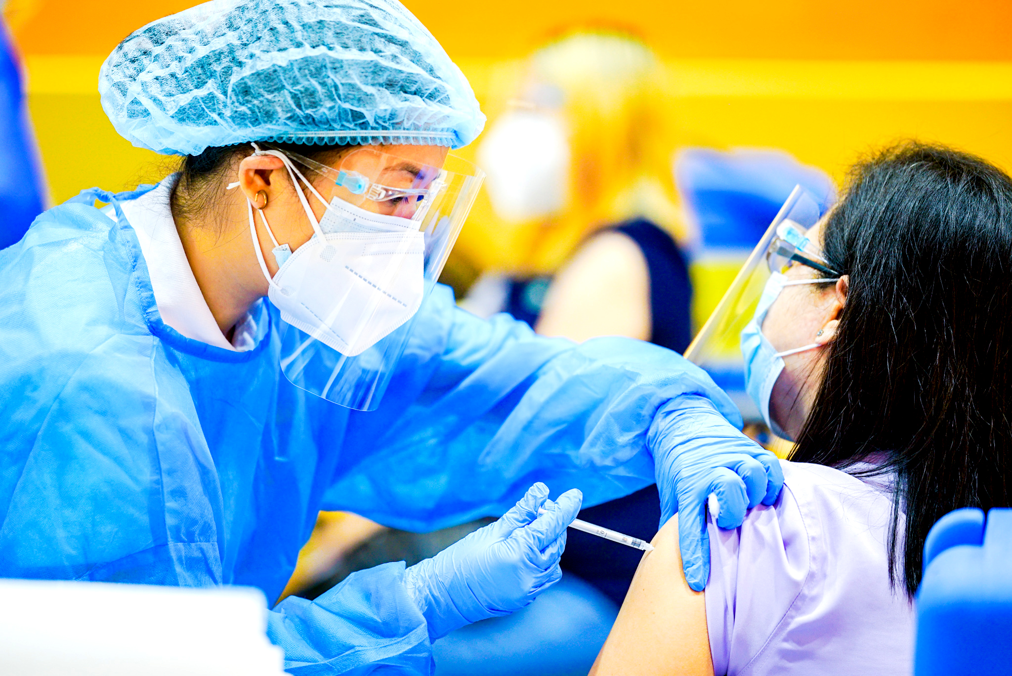 SM multi-mall vaccination drive