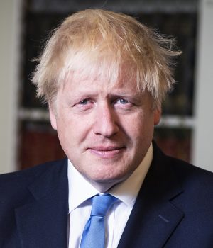 Portrait of Prime Minister Boris Johnson