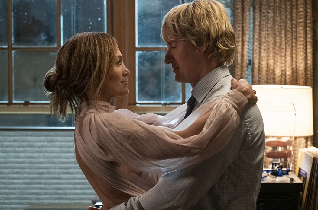 Jennifer Lopez and Owen Wilson in Marry Me (2022)