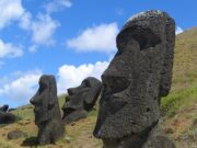 Easter Island Moai stone statue begins long journey home