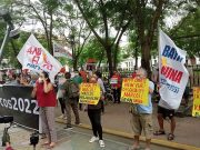 Rally held over delay in election body’s decision on Marcos disqualification cases