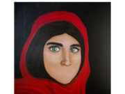 In Greek migrant camp, Afghan woman finds strength in art