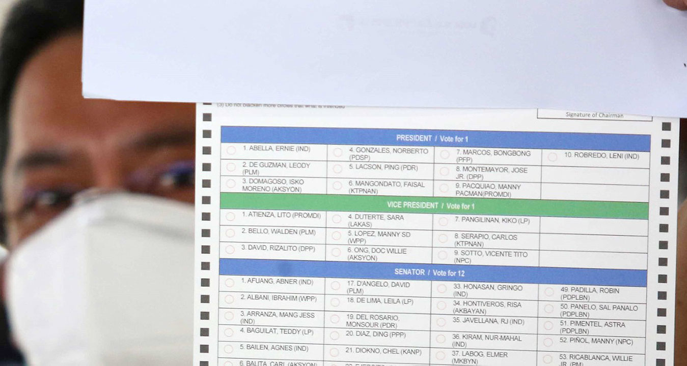 Comelec asked to conduct random sampling of ballots with observers