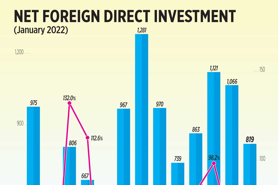 иностранные инвестиции в 2022 году