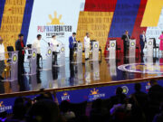 Marcos, Robredo lead field in presidential vote