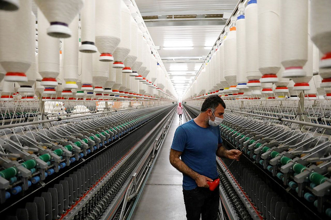 Turkey-textile factory-worker